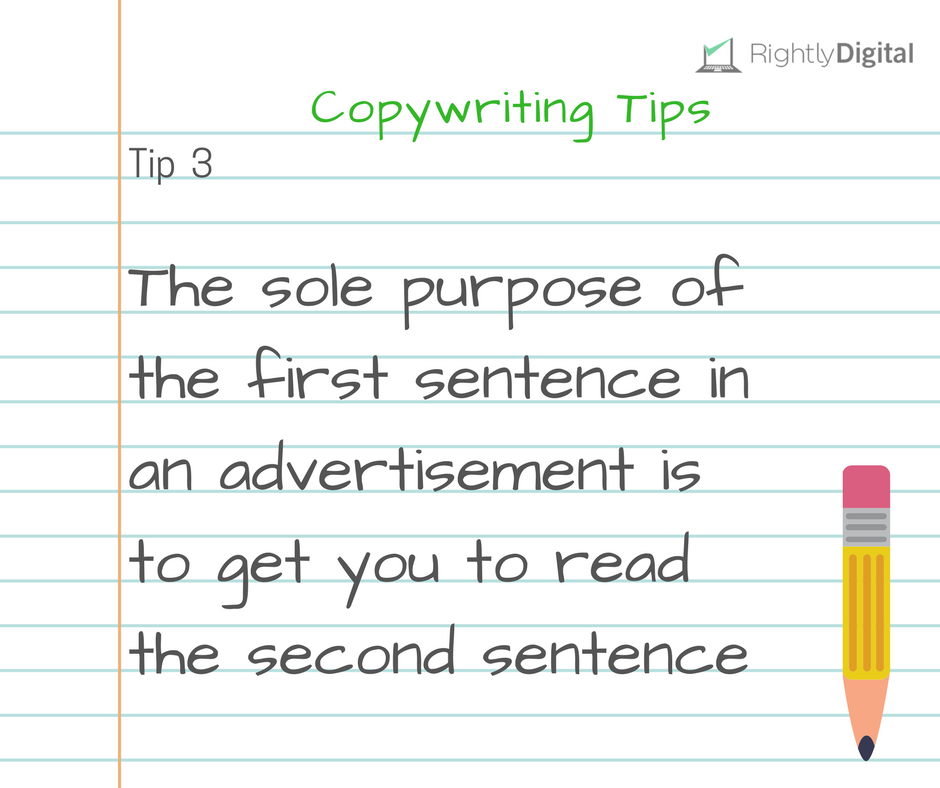 Copywriting Tip 3