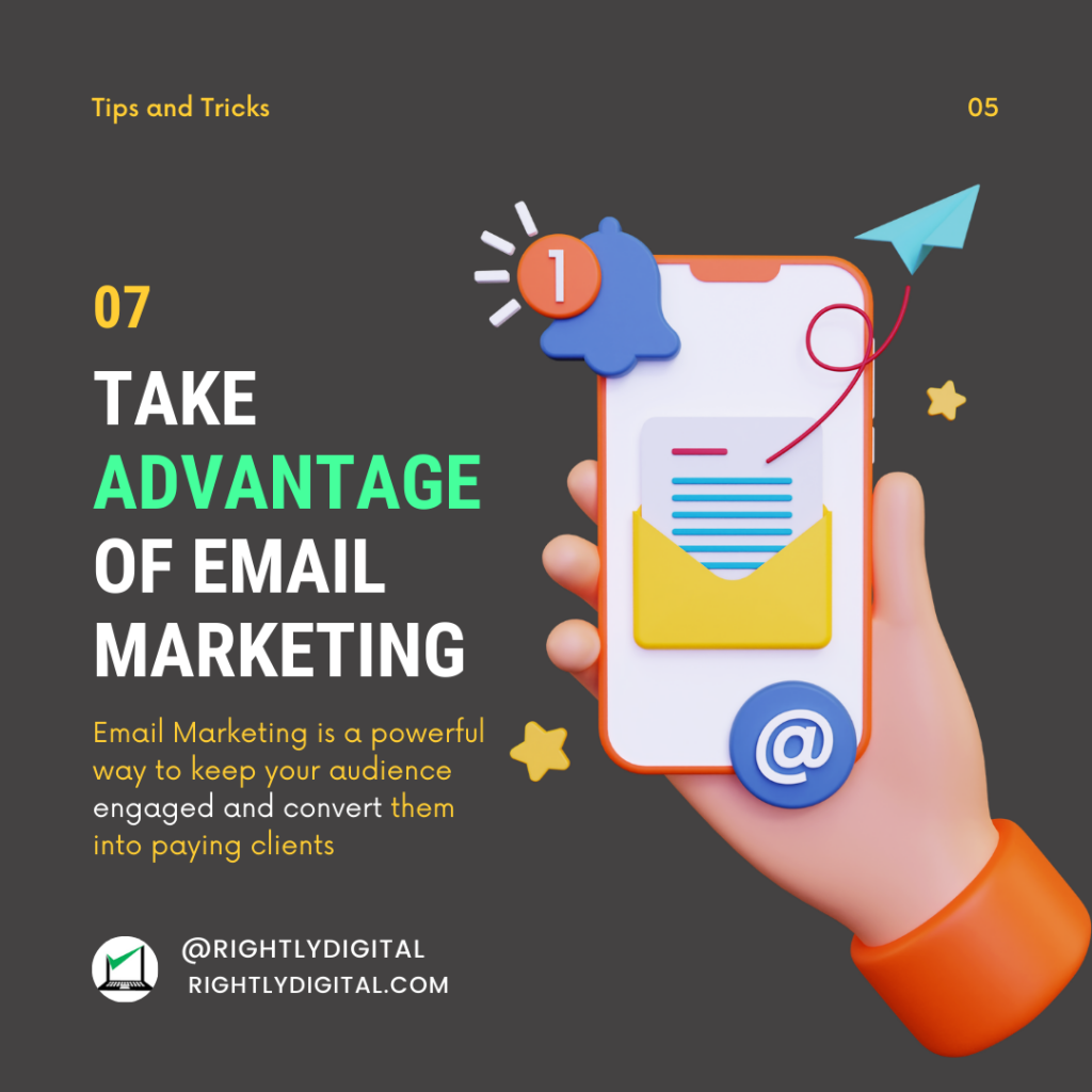 Take Advantage of Email Marketing