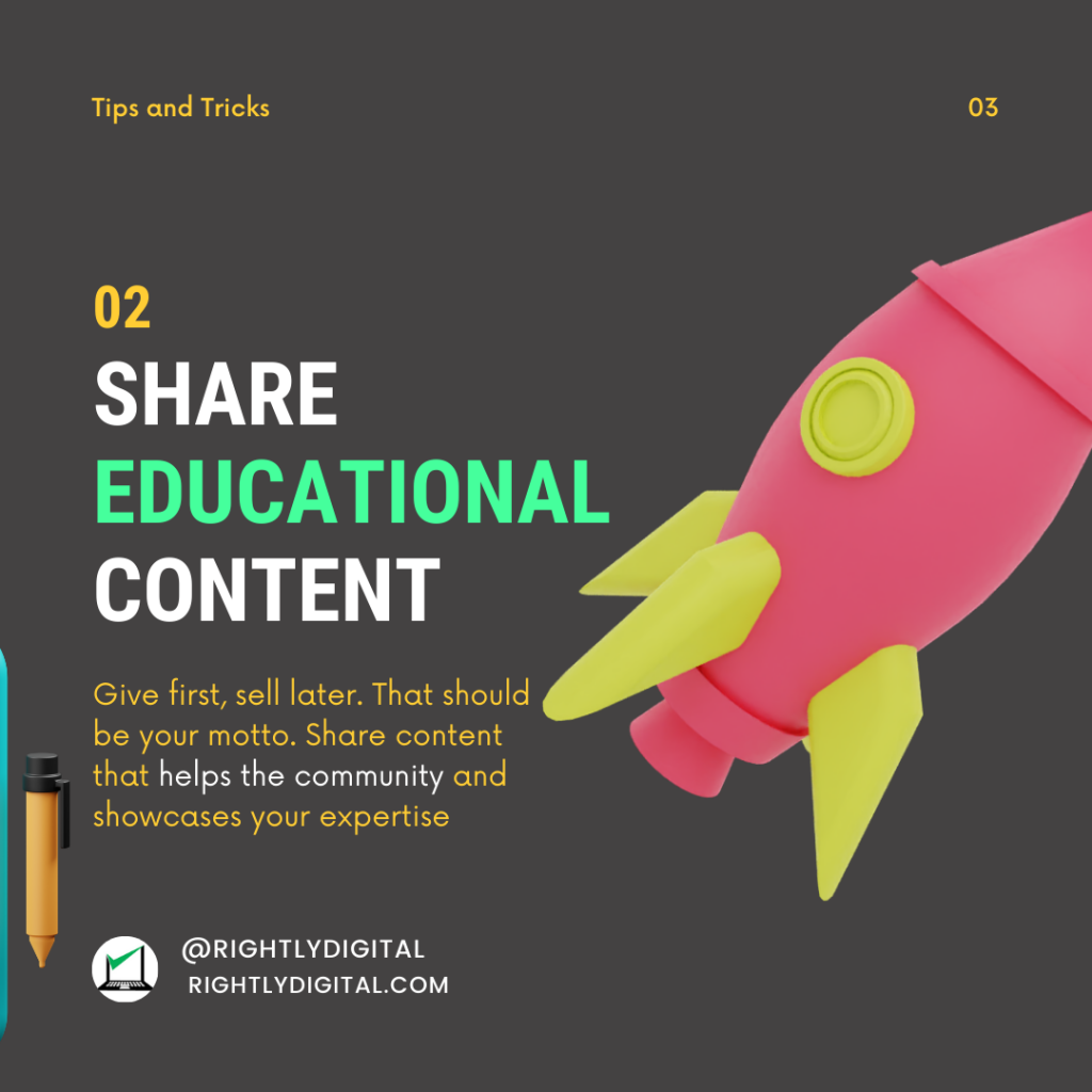 share freelance digital marketing content