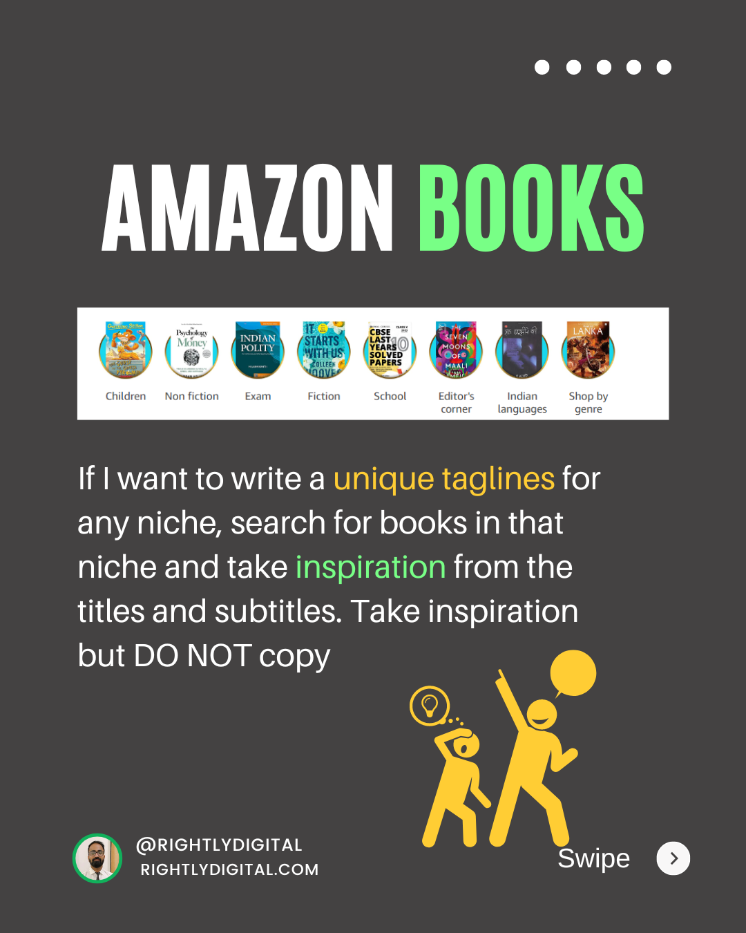 Amazon Books for copywriting