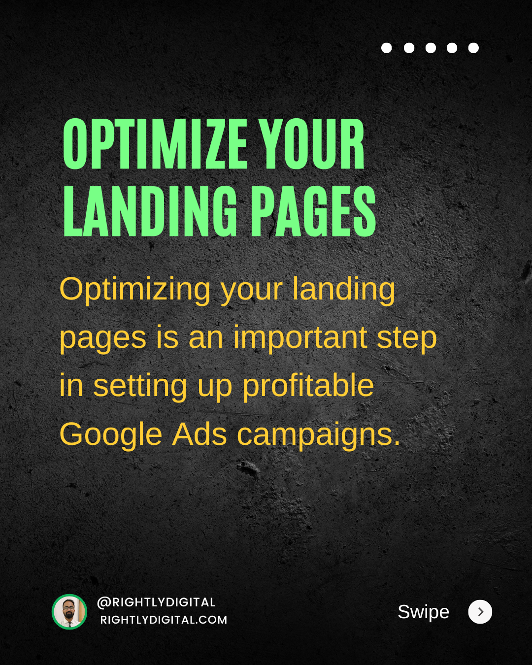 Optimizing your landing pages is an important step in setting up profitable Google Ads campaigns.