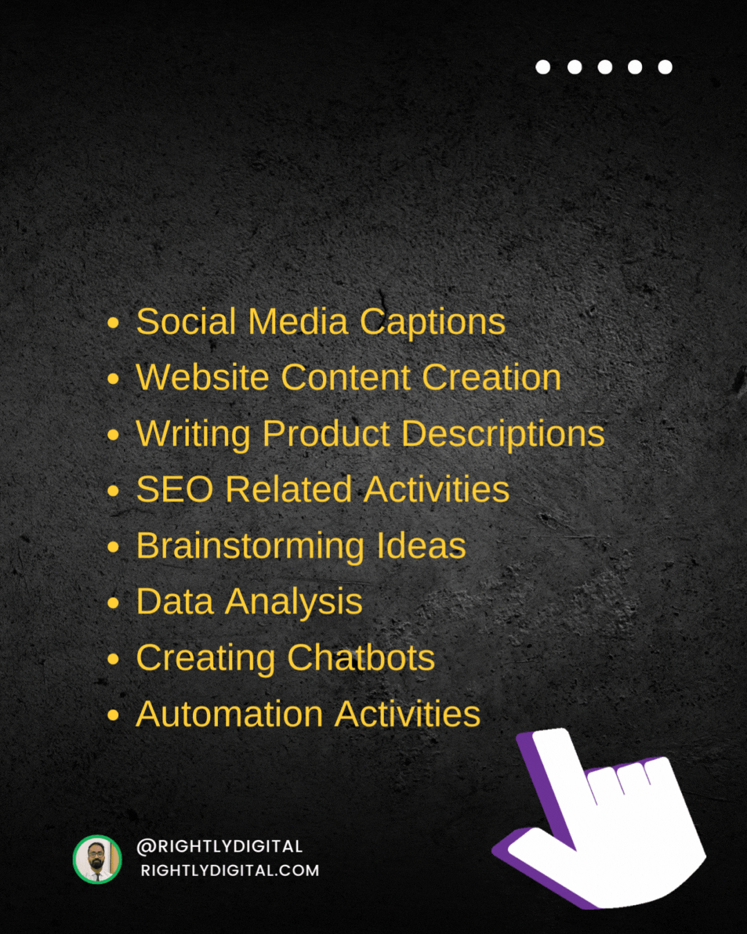 Digital Marketing Examples for ChatGPT